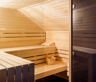 Sauna zur Wohnung