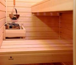 Sauna zum Schlafzimmer