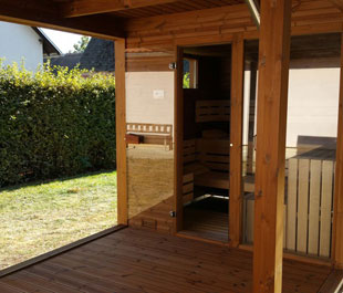 Sauna im Freien